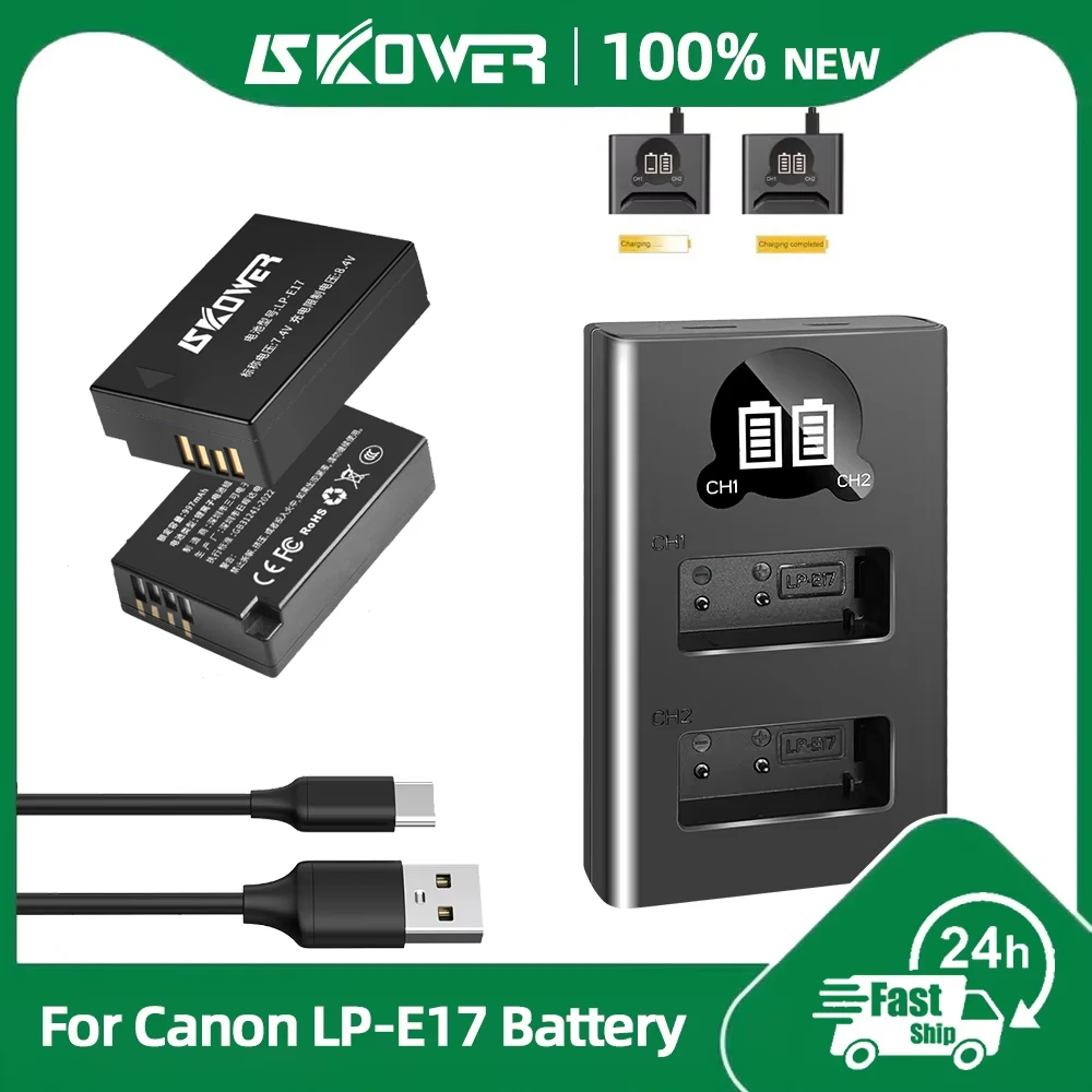 Canon Camera Eos R8 - Batería LP-E17 para Cámaras Canon EOS