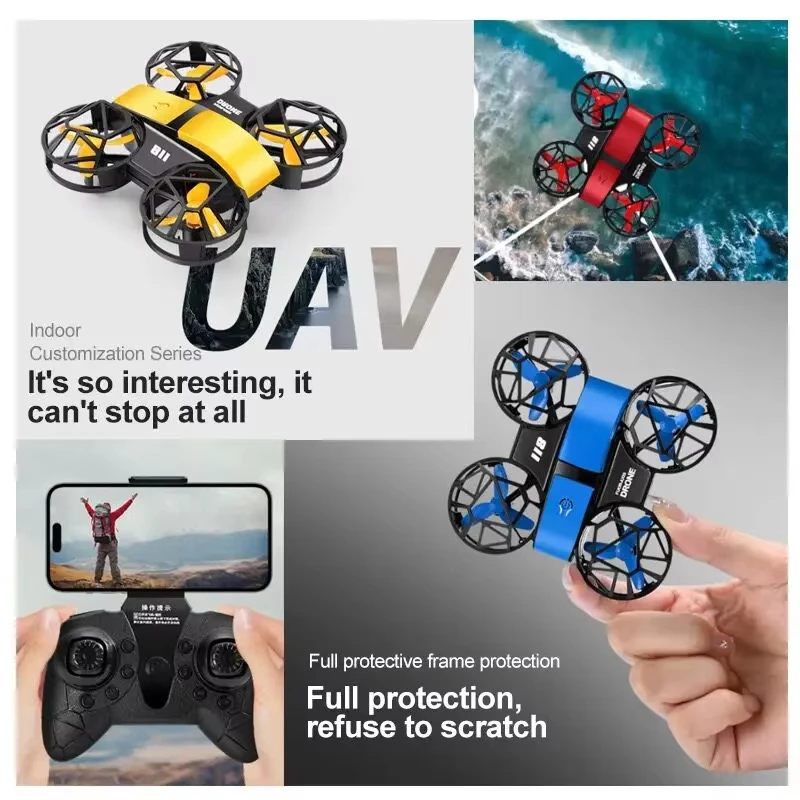 Drone Camera 4K - Mini Dron D12 4k Profesional con