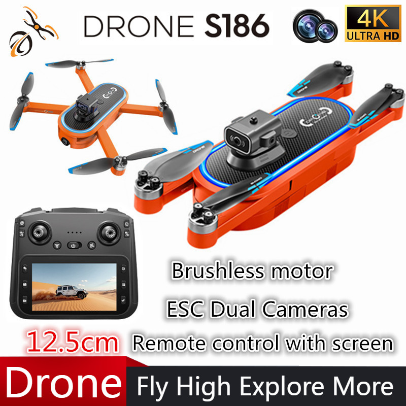 2025 S186 Drone profesional 4K - Drone Camera 4K reseña y precio