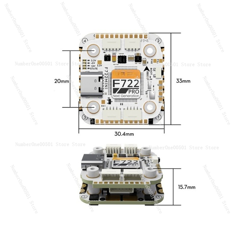 GOKU F722 PRO V2 MPU6000 Fligh - Betaflight Fc F7 reseña y precio