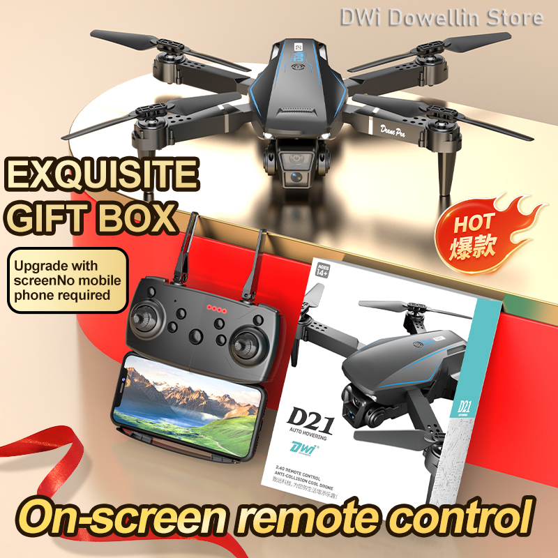 Dron profesional DWI D21 4K gr - Drone Camera Wide Angle reseña y precio
