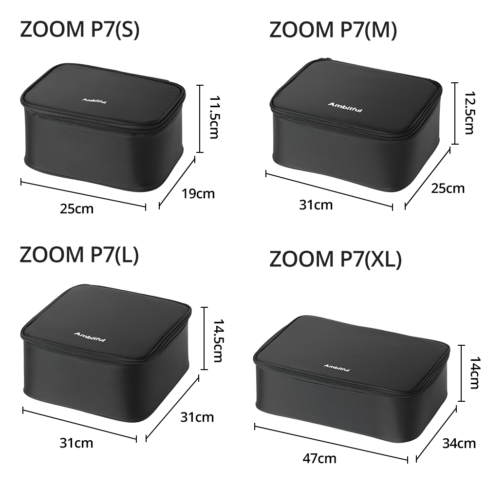 Ambitful ZOOM P7II XL bolsa de - Drone Camera Lens reseña y precio