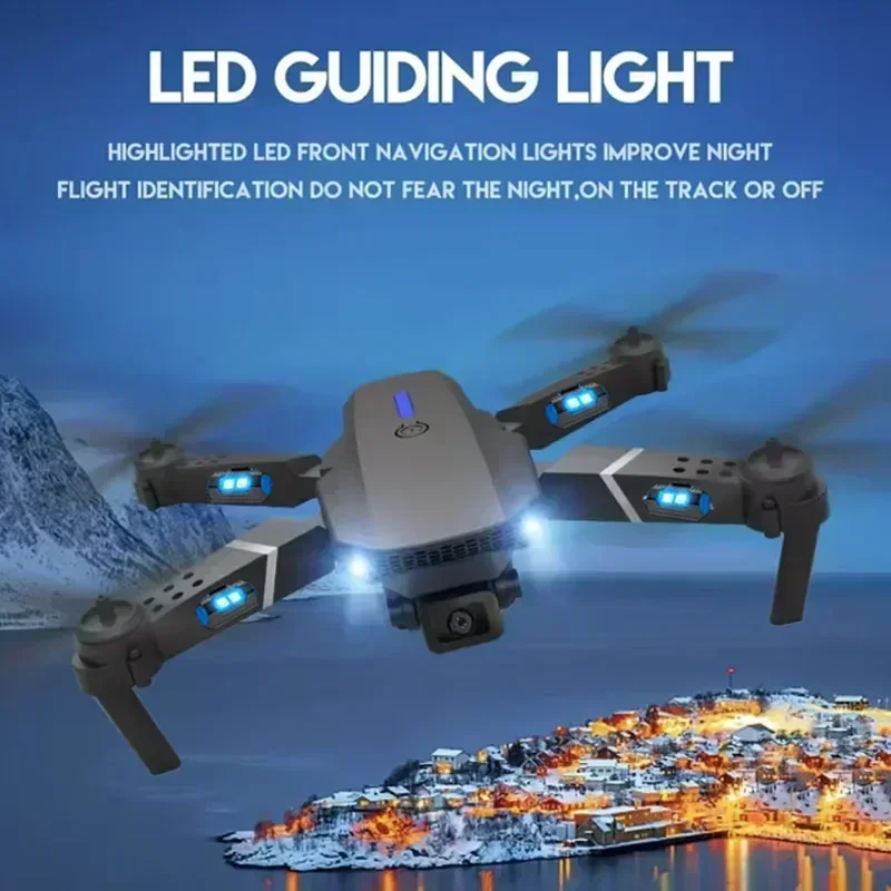 E88 Pro WIFI FPV Drone gran an - Drone Camera 4K reseña y precio