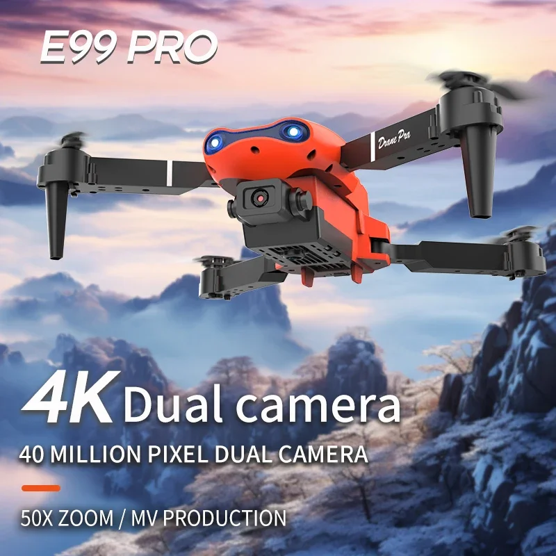 Mini helicóptero RC plegable E - Drone Camera Wide Angle reseña y precio