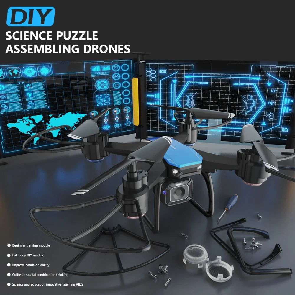 JJRC H108 DIY montaje de enseñ - Drone Camera 4K reseña y precio