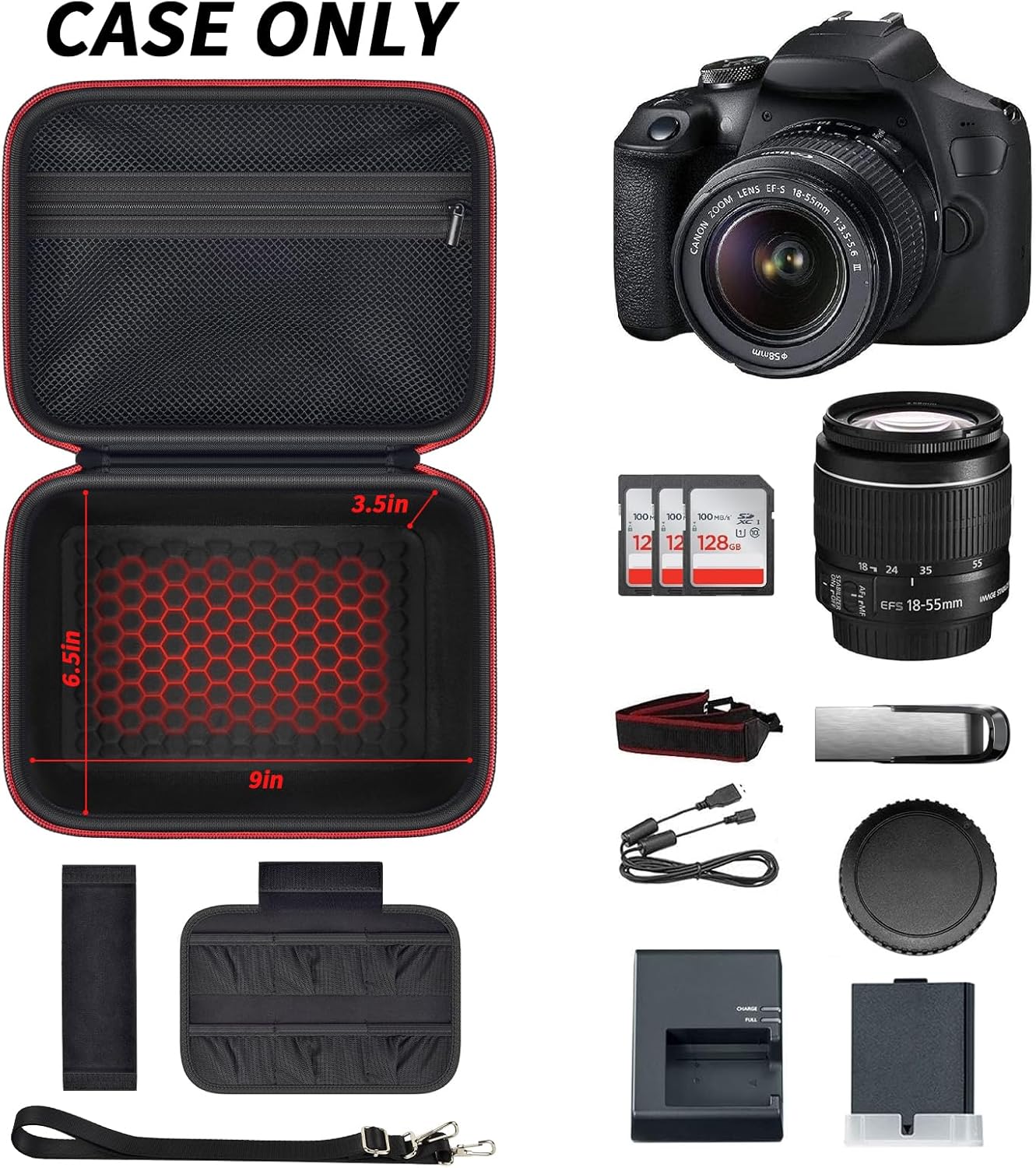 Bolsa de almacenamiento para c - Canon Camera Eos R8 reseña y precio
