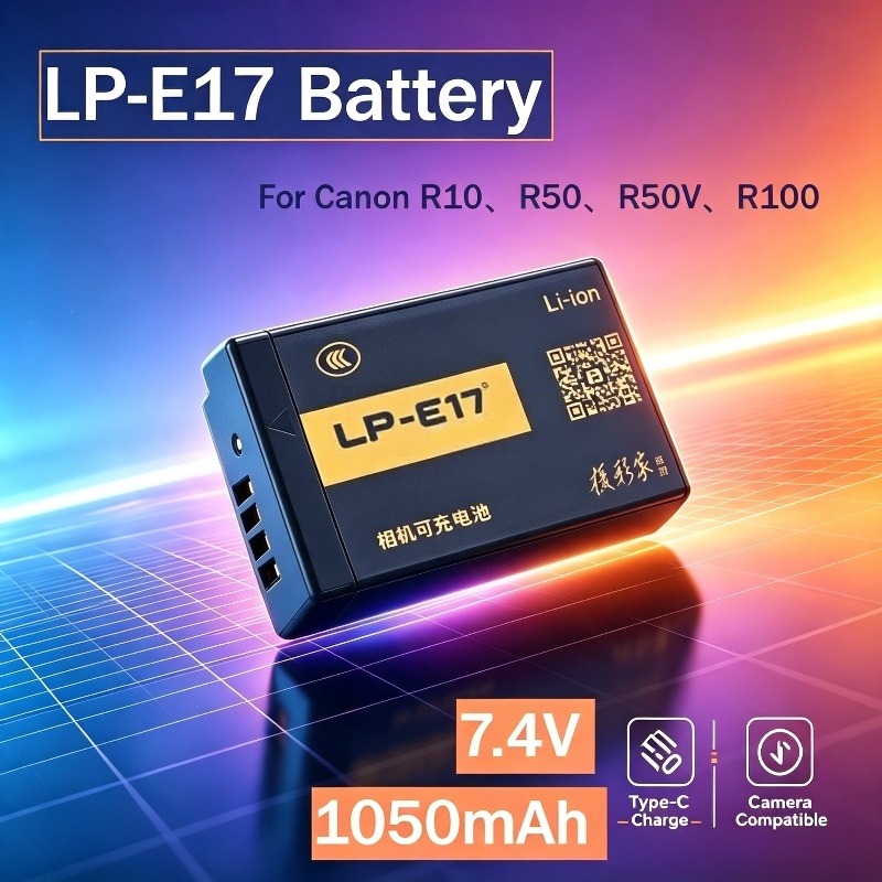Batería LP‑E17 de 1050mAh con  - Canon Camera Eos R8 reseña y precio