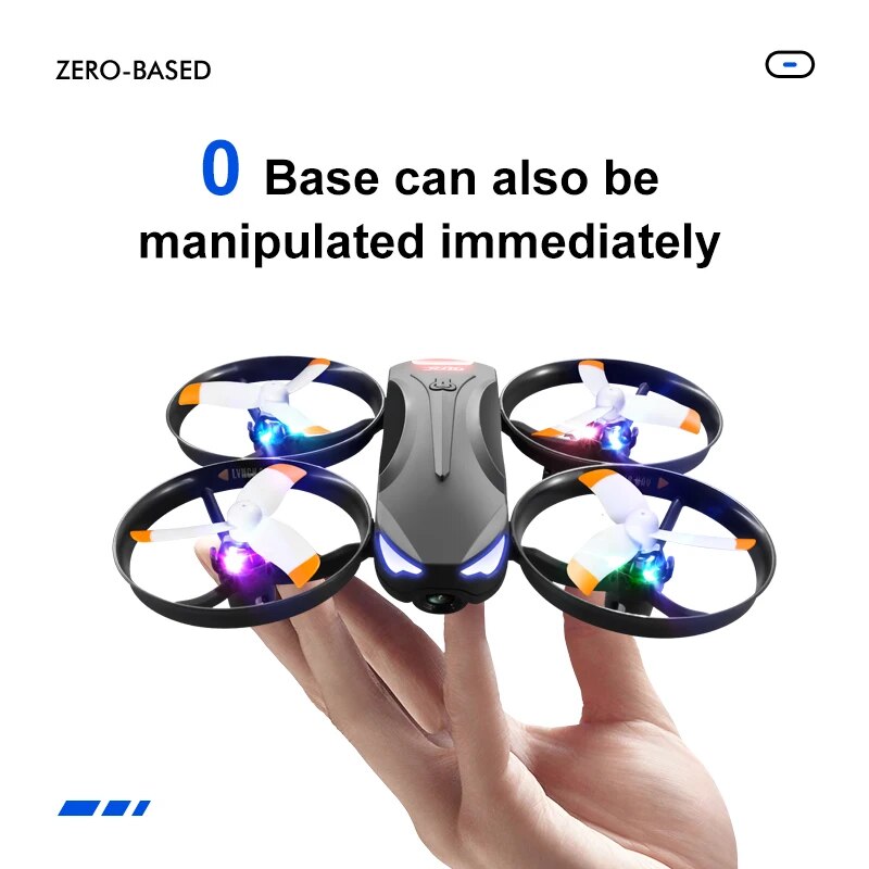 Dron V16 con cámara gran angul - Drone Camera Wide Angle reseña y precio